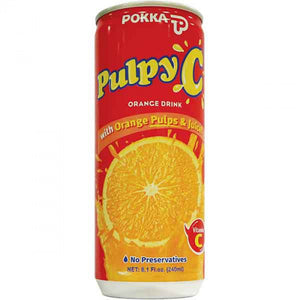 POKKA Pulpy C Orange Drink 240ml / 维C 橙味饮料 240毫升