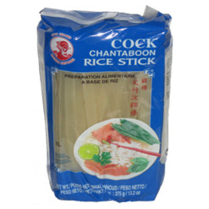 Aroy-D/Cock Rice Sticks (XL) 375g 10mm 泰國粿條