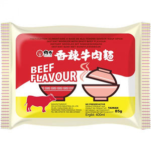 Wei Lih Instant Noodle Beef 85g 維力牛肉麵 85g