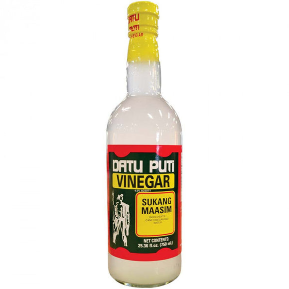 Datu Puti White Vinegar Sukang Maasim bottle 750ml