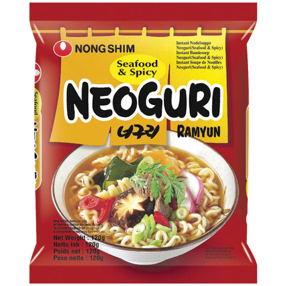 Nong Shim Neoguri Seafood & Spicy Noodle 120g /  120g