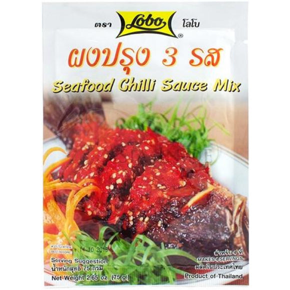 Lobo Mix Seafood In Chilli Sauce 75g辣海鲜调料