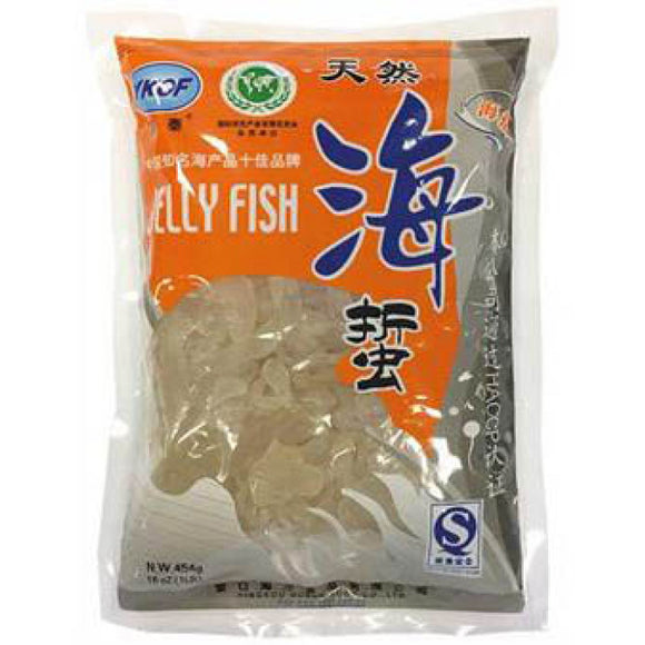 Ykof Jelly Fish Strip 454g即食海蜇丝