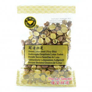 Golden Diamond Dried Lotus Seed Half 113 g金钻石开边莲子