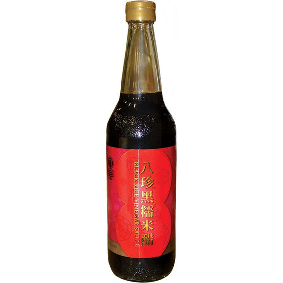 Pat Chun Black Rice Vinegar Sauce 600ml 八珍黑米醋