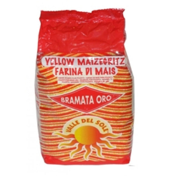 Bramata Oro/ Valle Del Sole Mais Meel (Gluten Vrij) 1kg / 玉米粉（不含麸质）