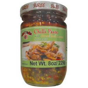 SUREE Chilli Paste with sweet basil leaves 225g