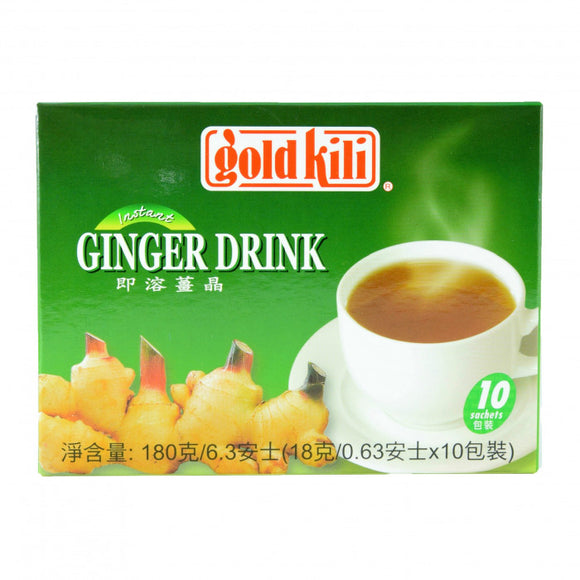 Gold Kili Instant Ginger Drink 10x18g(金麒麟即沖即飲薑晶)