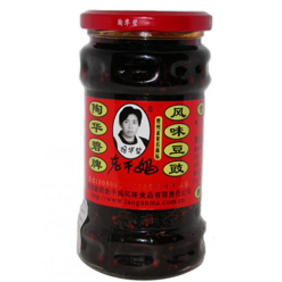 Old Mother Preserved Black Beans With Chilli 280g 老干媽风味豆豉 280 克