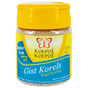 Koepoe Koepoe Gist Korrels Ragi Kering 65g / 印尼包点酵母粒 65克