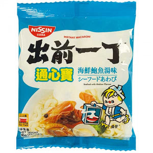 Nissin Macaroni (Seafood W. Abalone Flav.) 90g / 出前一丁 海鲜鲍鱼汤味通心粉 90g