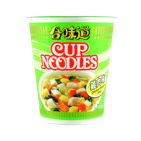 Nissin Cup Instant Noodle Chicken 75gr / 合味道鸡肉杯面 75克