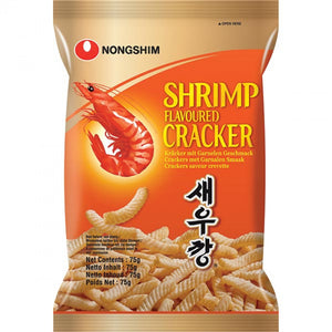 Nong Shim Shrimp Flavored Cracker 75g / 韩国虾条 75克