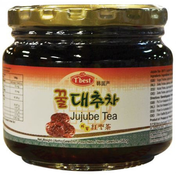 T'Best Jujube Tea 韩国红枣茶 580g
