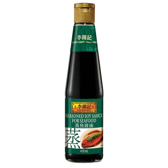 Lee Kum Kee Seas. Soy Sauce (Fish) 410ml 李锦记蒸鱼酱油