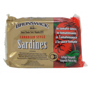 Brunswick Sardines In Tomatensauce 106g / 茄汁沙丁鱼罐头 106克
