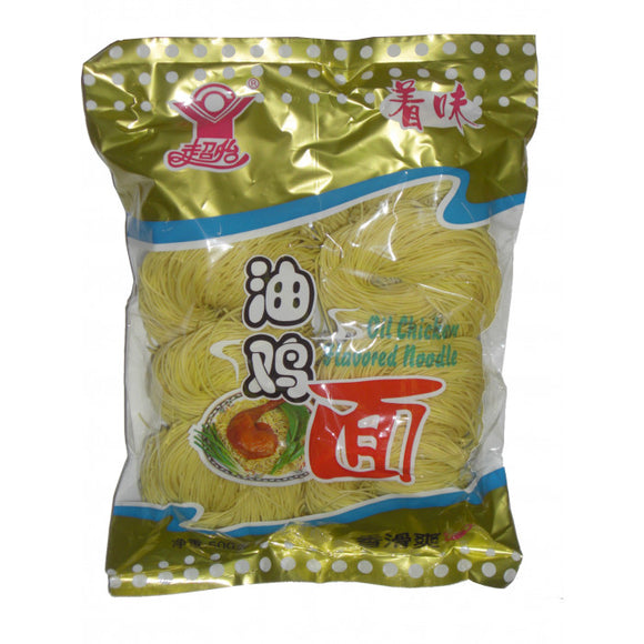 Chao Yi Brand Oil Chicken Flavoured Noodles 500g 油雞麵