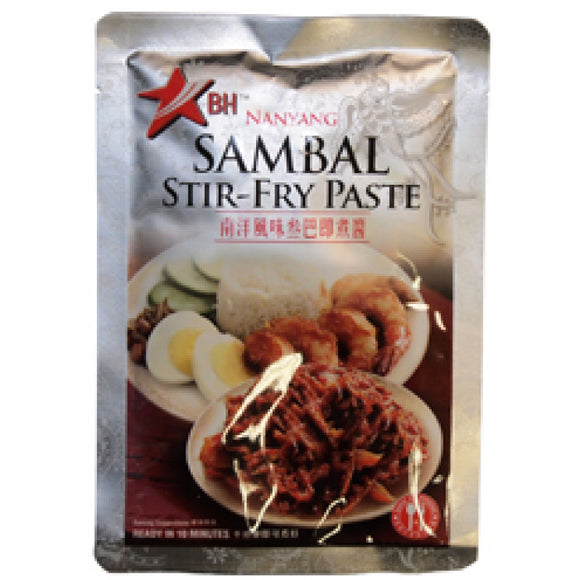 BH Sambal Stir-Fry Paste 120gr 南洋風味參巴即煮醬