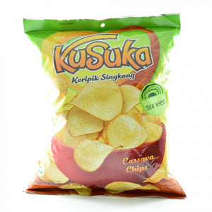 Kusuka Cassava Chips (Seaweed) 180g