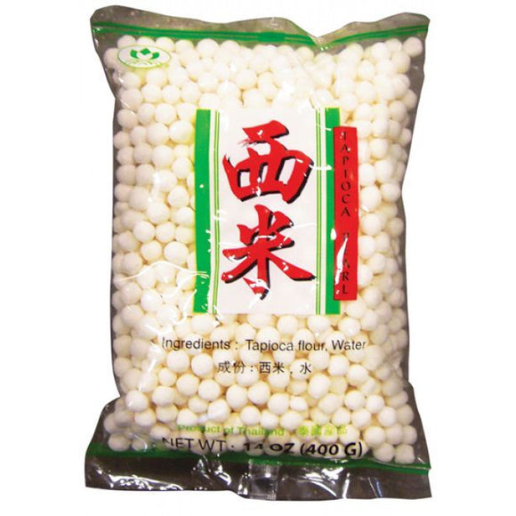 Lotus Tapioca Pearl White Large 400 g 白色西米(大)