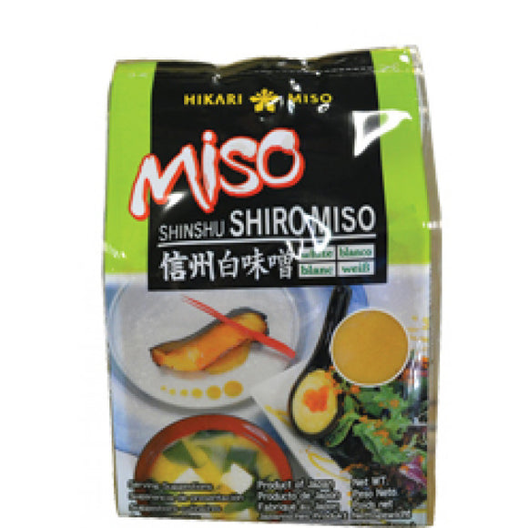 Hikari Shinshu Shiro Miso White 400g / ヒカリみそ　白味噌　400g