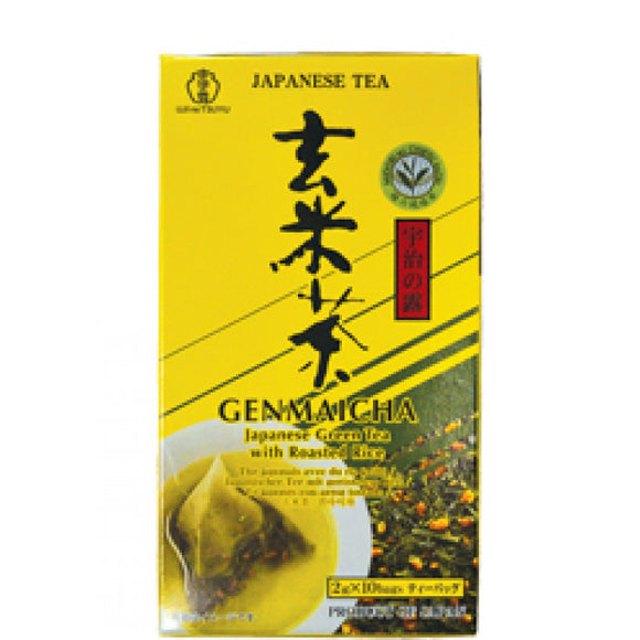 Ujinotsuyu Genmai Cha Japanese Green Tea With Roasted Rice (2x10) 20g
