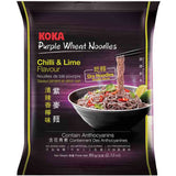 Koka Instant Purple Wheat Noodles Chilli & Lime Flavour 60g / 意式清辣香柠紫麦面 60克