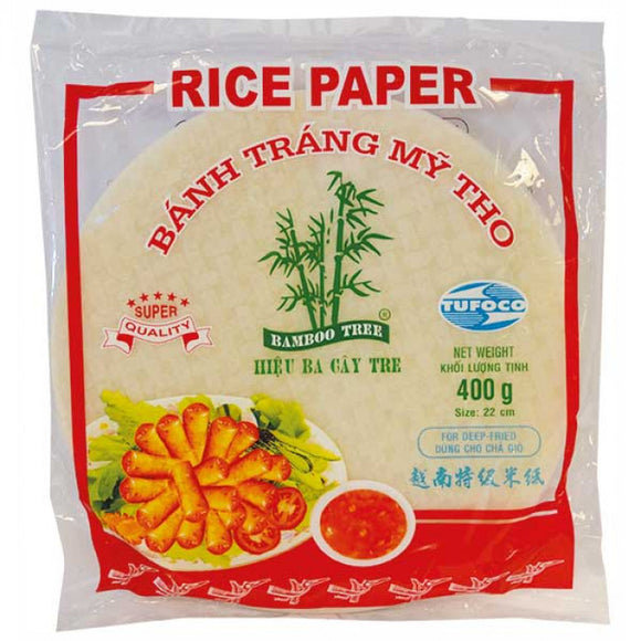 Bamboo Tree Rice Paper (Fry) 400g / 越南特级米纸 400克