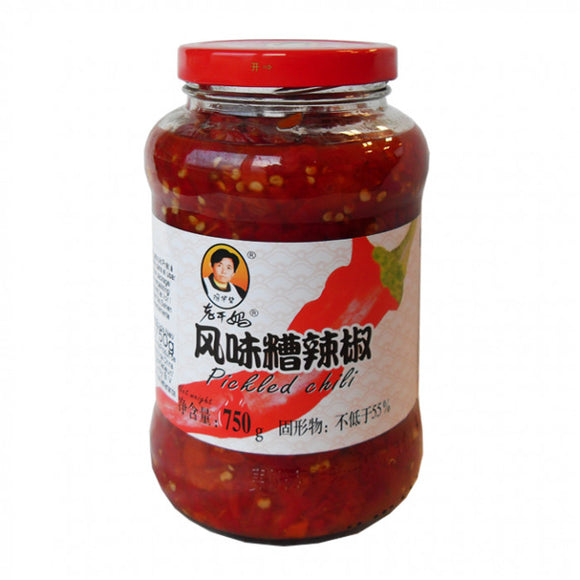 Old Mother Pickled Chilli 750g / 老干妈风味糟辣剁椒 750克