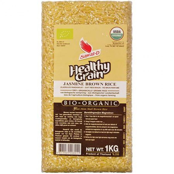 Sawat-D Bio Organic Jasmine Brown Rice 1kg