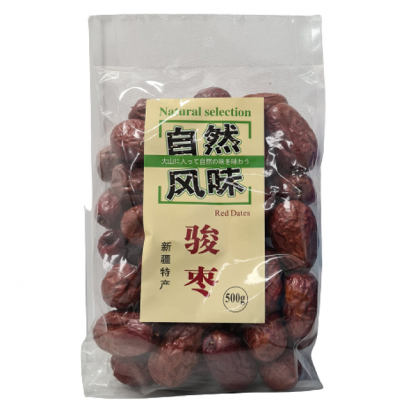 Mountains Dried Xinjiang Big Red Date 500 g大山合骏枣