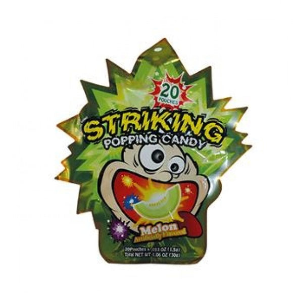 Yuhin Striking Popping Candy Melon Flavored 30g
