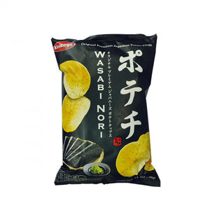 Koikeya Original Premium Japanese Potato Chips Wasabi Nori 100g