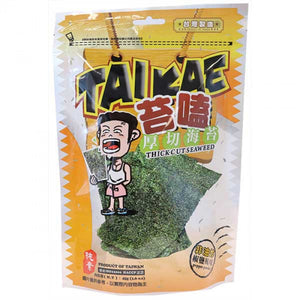 TAI KAE Crispy Thick Cut Seaweed Pepper Salt Flav / 苔嗑厚切海苔椒盐风味 45g