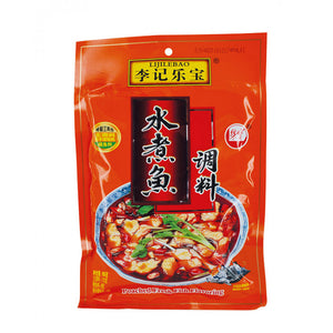 Liji Lebao Poached Fresh Fish Flavouring  / 李记乐宝 水煮鱼调料 185克