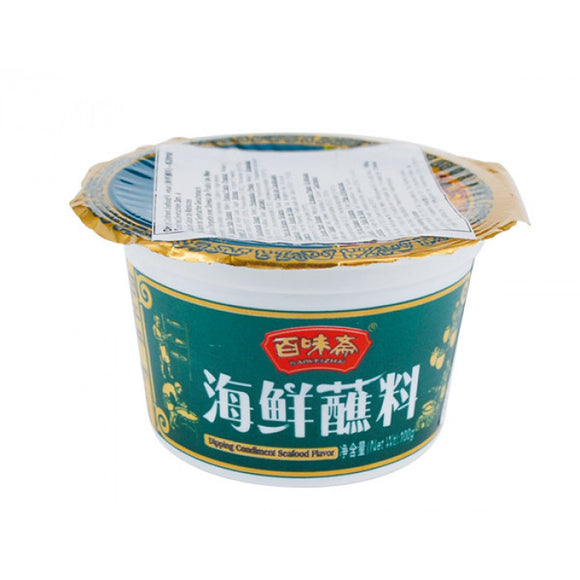 Bai Wei Zhai Dipping Condiment Seafood Flavour 100g / 百味斋海鲜蘸料火锅酱料