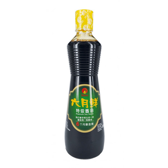Liu Yue Xian Premium Soy Sauce 500ml /六月鲜特级酱油 500ml