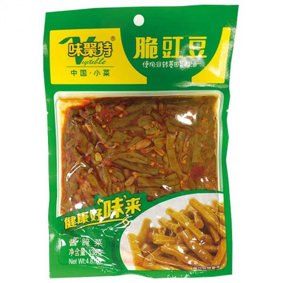 Weijute Crisp Cowpea 138g / 味聚特 脆豇豆 138克