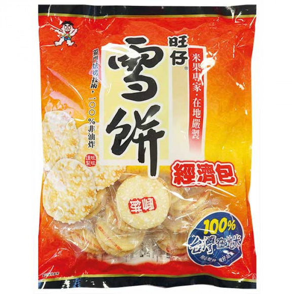 Wangzai Shelly Senbei Rice Crackers 350g / 旺仔雪饼经济包 350g