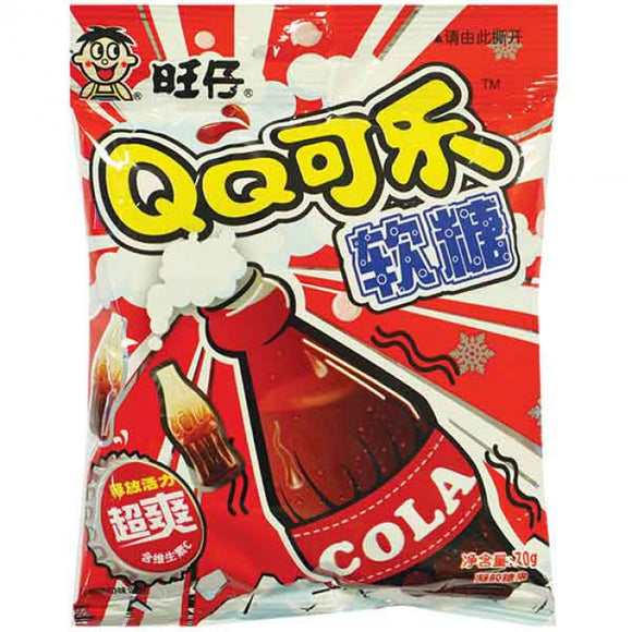 QQ Gummy Candy Cola Flavour 70g / 旺仔QQ可乐软糖 70g