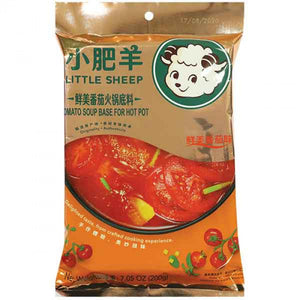 Little Sheep Tomato Soup Base Hot 235g / 小肥羊番茄火锅底料 235g