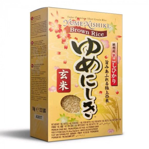 YUME NISHIKI Brown Rice 1kg / 特级玄米 1千克