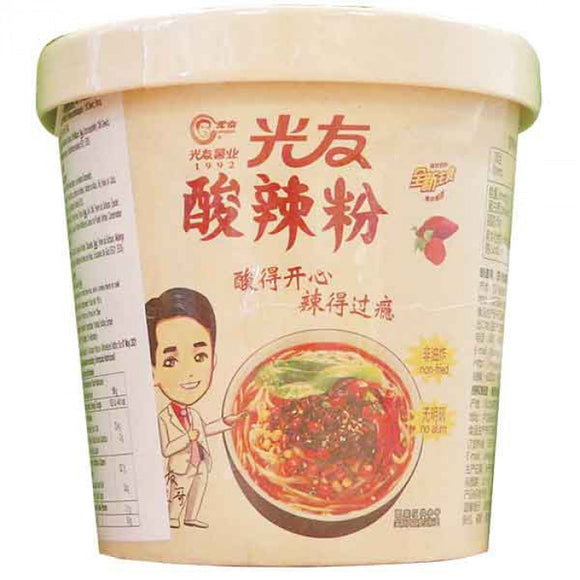 Guang You Instant Vermicelli Hot & Sour Flav. 110g / 光友酸辣粉 110g