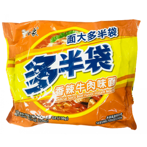 Baixiang Instant Noodles With Spicy Beef Flav. 138g / 白象 香辣牛肉面 138克