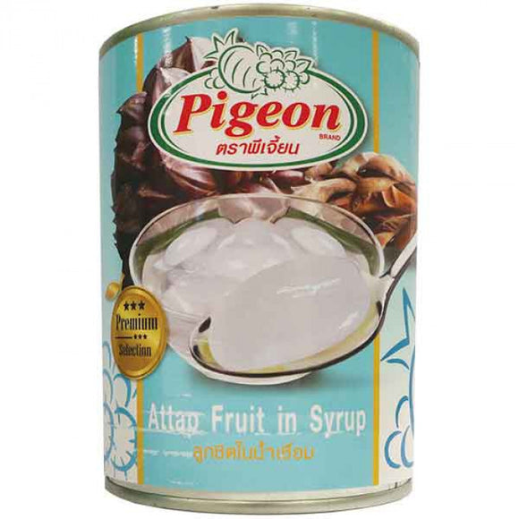 Pigeon Attap Fruit In Syrup 610g / 糖水水椰果罐头 610g