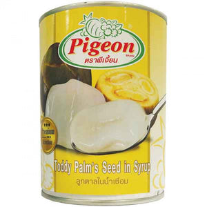 Pigeon Toddy Palm In Syrup 565g / 糖水亚答子棕榈果罐头 565g