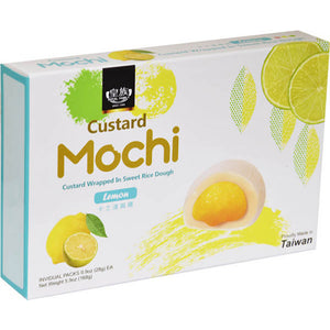 Royal Family Custard Mochi Lemon Flav. 168g / 皇族檸檬卡士達麻糬