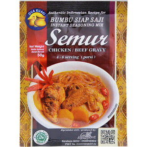 Dua Kuali Chicken / Beef Gravy Semur 50g