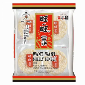 Want Want Rice Crackers 72g (Shelly Senbei) / 旺旺雪饼 72g