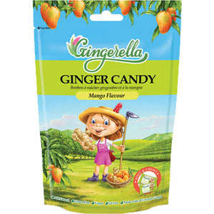 Gingerella Ginger Soft Candy With Mango Flav. 85g / 印尼芒果姜汁软糖 85g